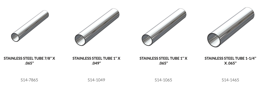 TACO Marine  Stainless Steel Tube 1'' x .049'' TACO Marine