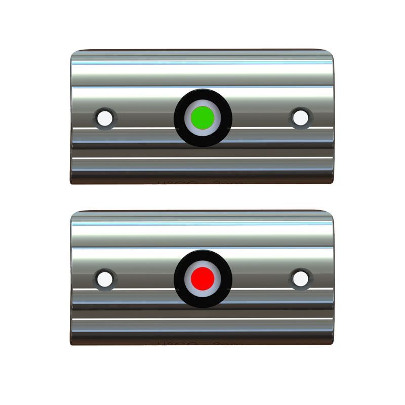 TACO Marine Red LED Replacement Lights For Rub Rail - F38-6000-R Navigation Lights