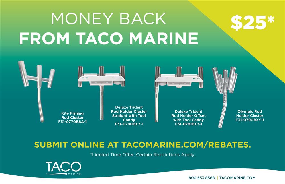 💰MONEY BACK 💰with TACO Marine Special Offers 💰MONEY BACK 💰with