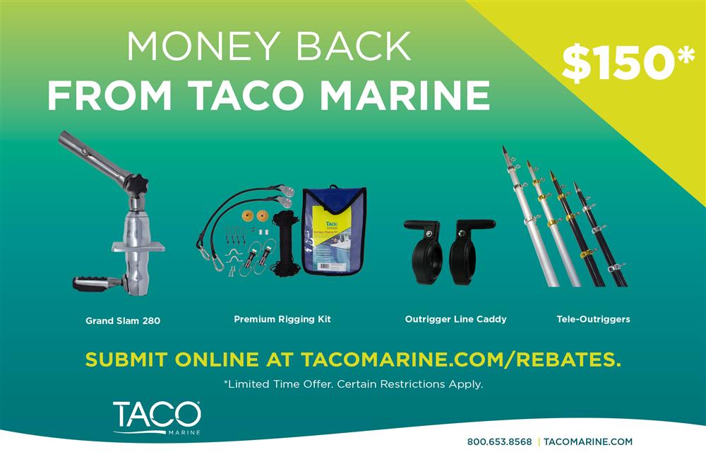 TACO Marine  Sport Fishing Replacement Parts TACO Marine