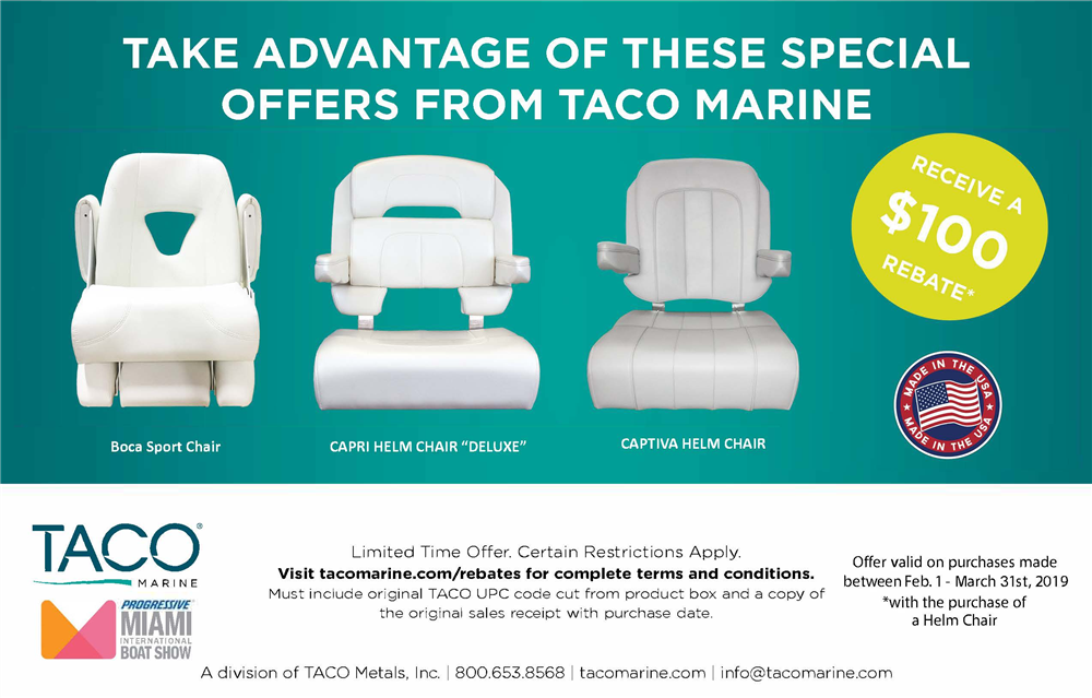 TACO Marine  Don't Miss Out on Exclusive Rebates from TACO Marine