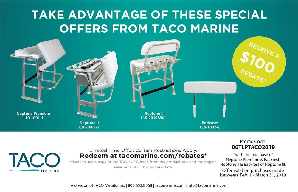 Take Advantage of 5 Exclusive TACO Rebates Before Time Runs Out