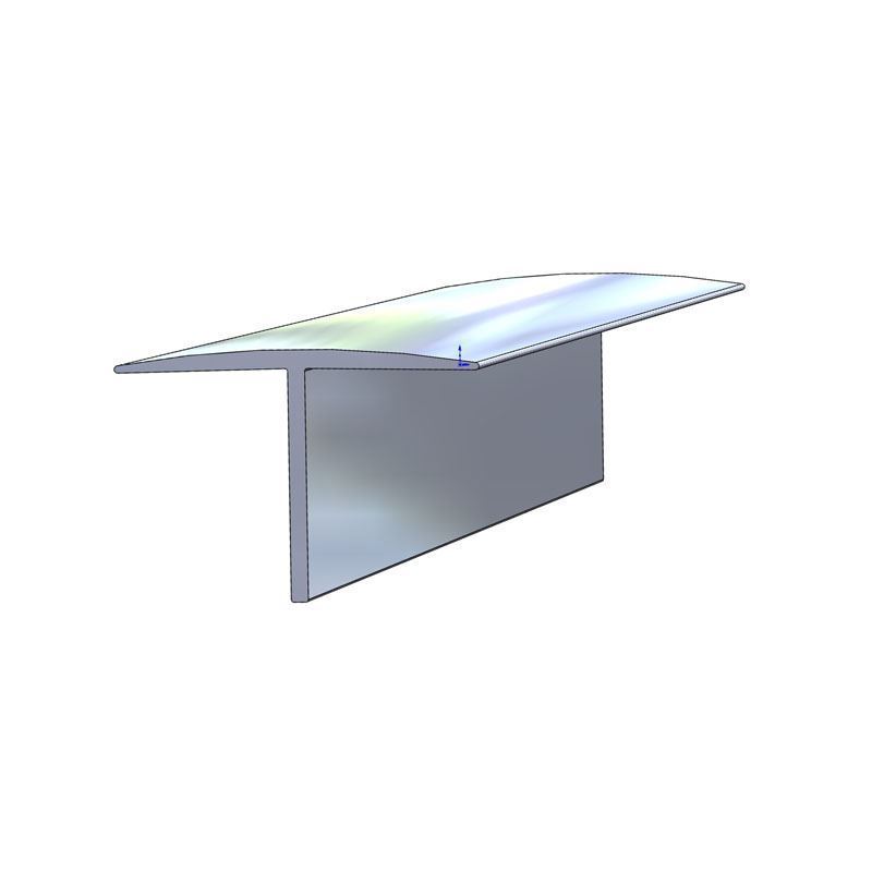 Taco Marine. A500305 5/8’’ x 1’’ Aluminum THatch Trim TACO Marine