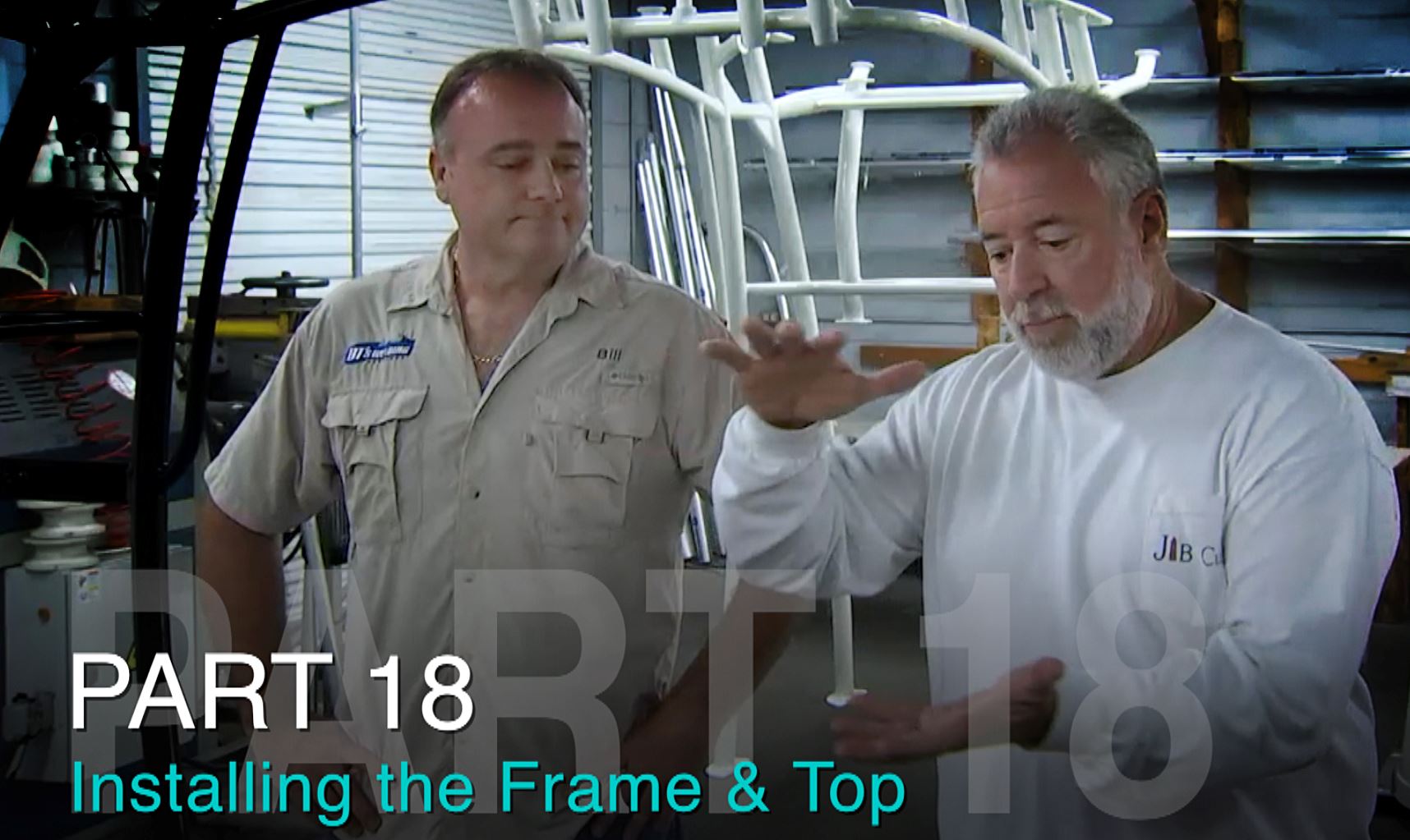 Installing the Hardtop: Part 18 – TACO Marine Project Boat on Ship Shape TV
