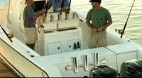 Innovative Rod Racks Mount on Boat Transom