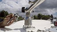 TACO Outriggers Installed on Bayliner Hardtop in Florida Sportsman Project Dreamboat Episode 5