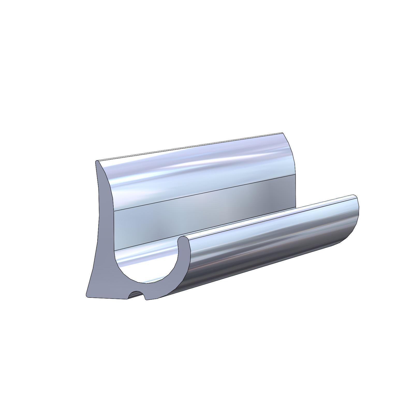 TACO Marine, trim and molding, aluminum molding, A51-0149, 3/4’’ x 5/8’’ Drip Molding, render