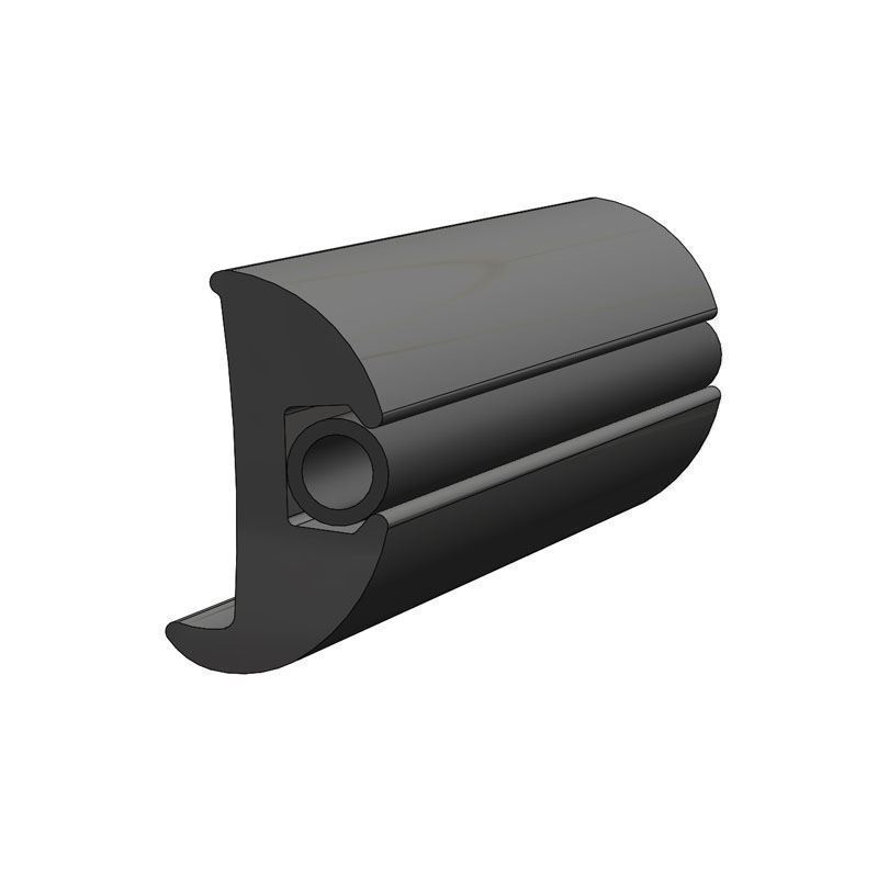 TACO Marine, flexible vinyl, V11-2423, 1-7/8’’ x 1-1/8’’ Flexible Rub Rail, render