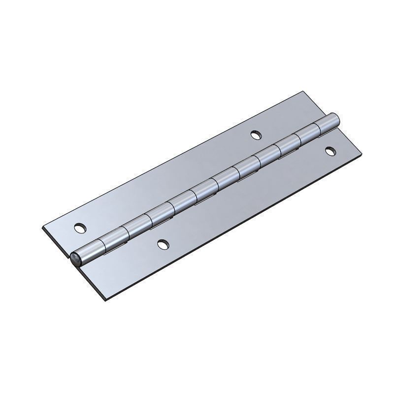 TACO Marine, speciality hinges and latches, boat hinges, Aluminum Continuous Hinges, render