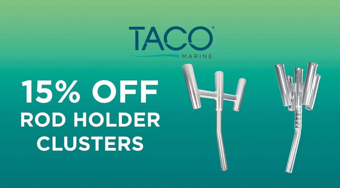 Take 15% OFF TACO Rod Clusters for a Limited Time!
