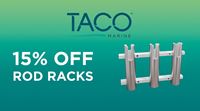 Take 15% Off TACO Rod Racks