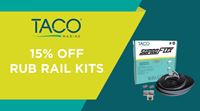Take 15% OFF All TACO Rub Rail Kits!