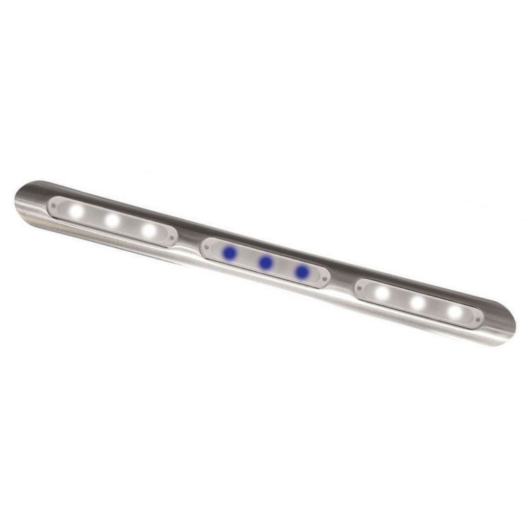 TACO Marine, clearance, F38-9600BXZ-B-1, LED T-Top Light – White to Blue Light, vector