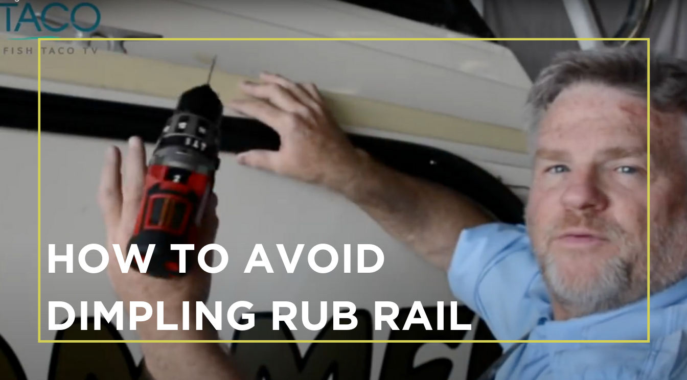 How to Avoid Dimpling Flexible Vinyl Rub Rail