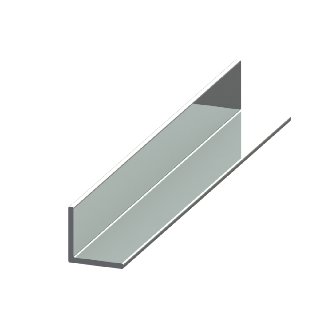 TACO Marine, aluminum rub rail, A50-0996BLY16, 1/2" X 1/2" X 3/64" Aluminum Angle,  Render