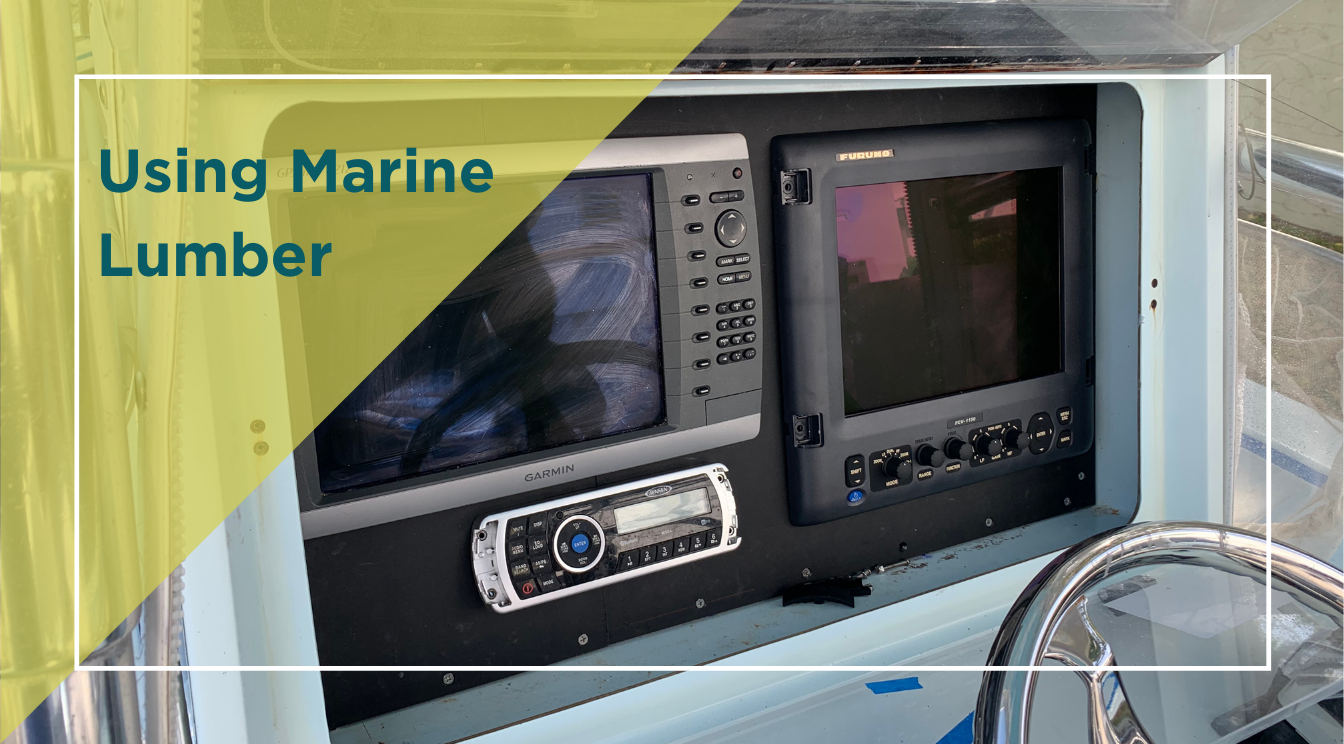 Upgrading a Boat Console Using TACO Marine KingStarboard® Marine Lumber