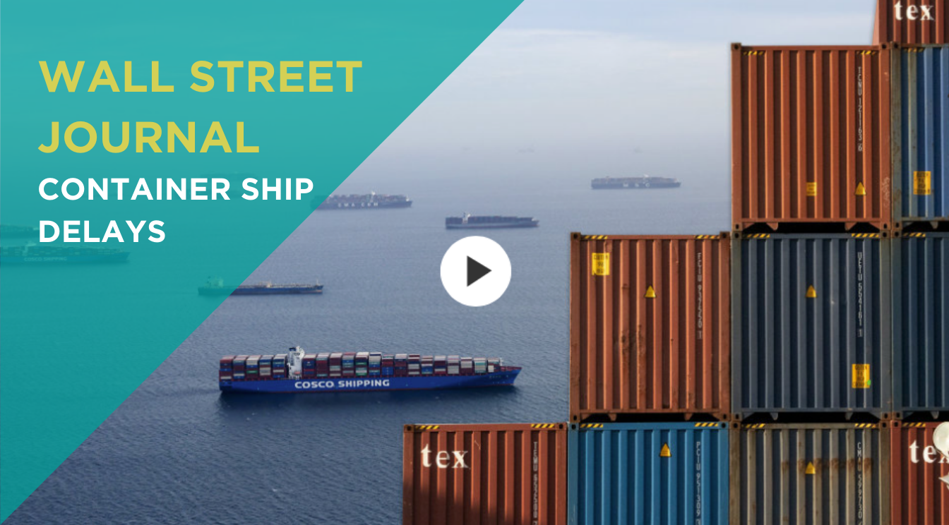 WSJ: Container Ships Experiencing Bottleneck at US Ports