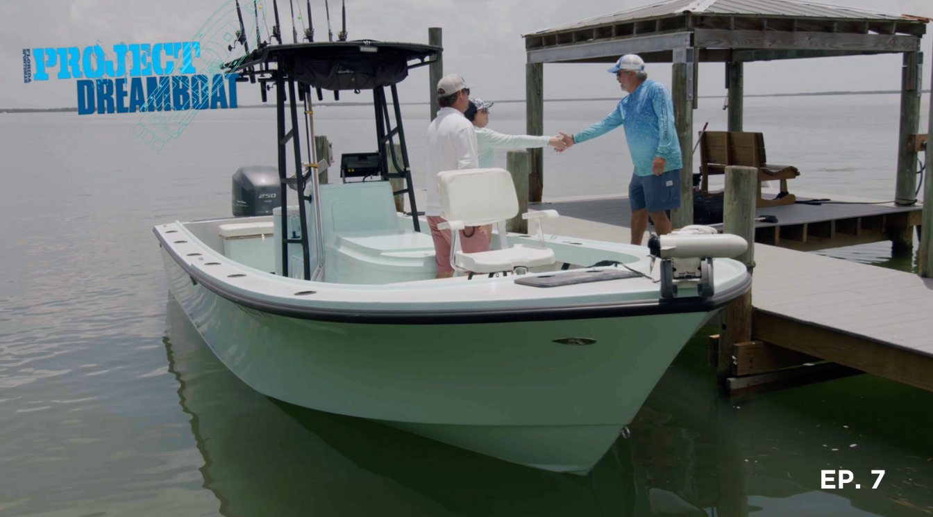 2021 Florida Sportsman Project Dreamboat Ep 7 – Building Custom Hatch Lids & Jack Plate Install Tips