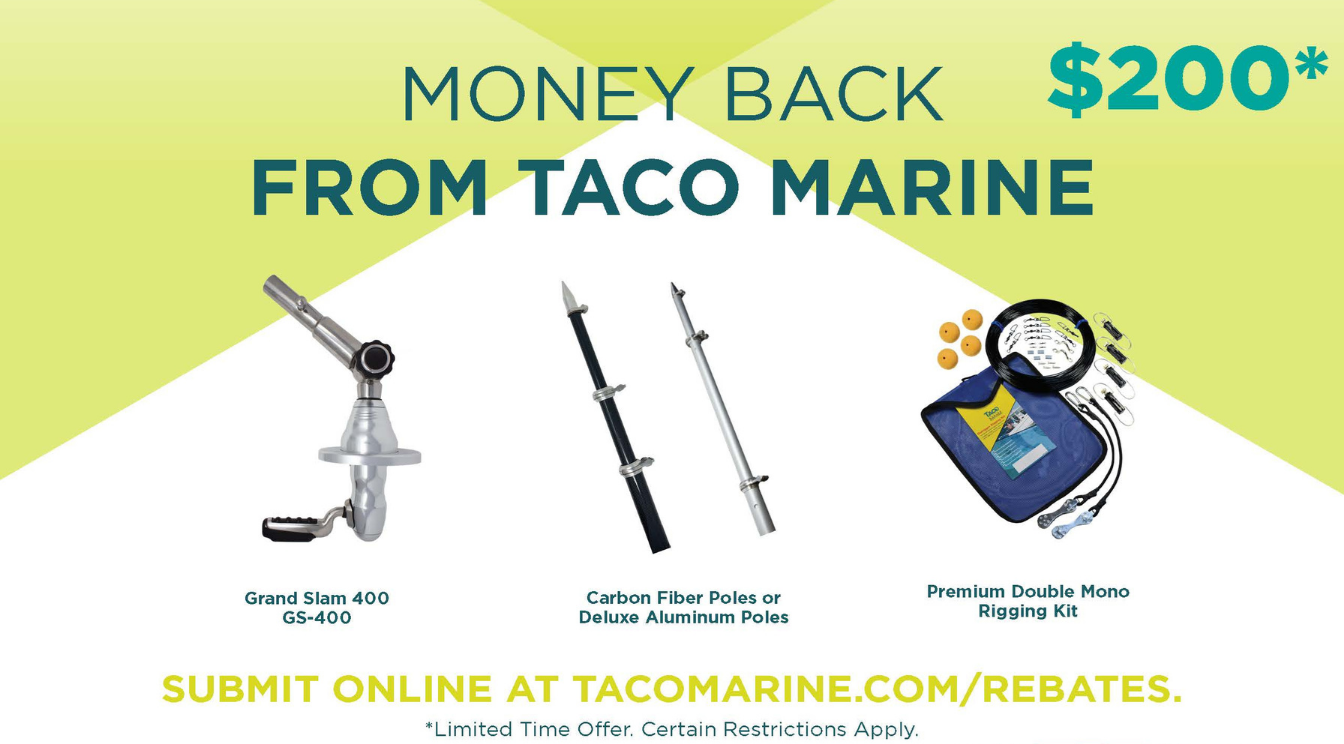 🤑 TACO Rebates Are Back!