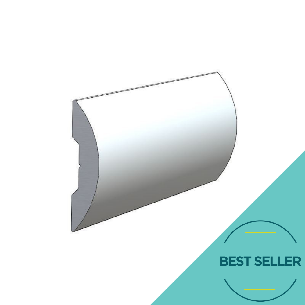 TACO Marine, A50-0195TAL12D, 3/4’’ x 1/4’’ Aluminum Rub Rail, best seller render