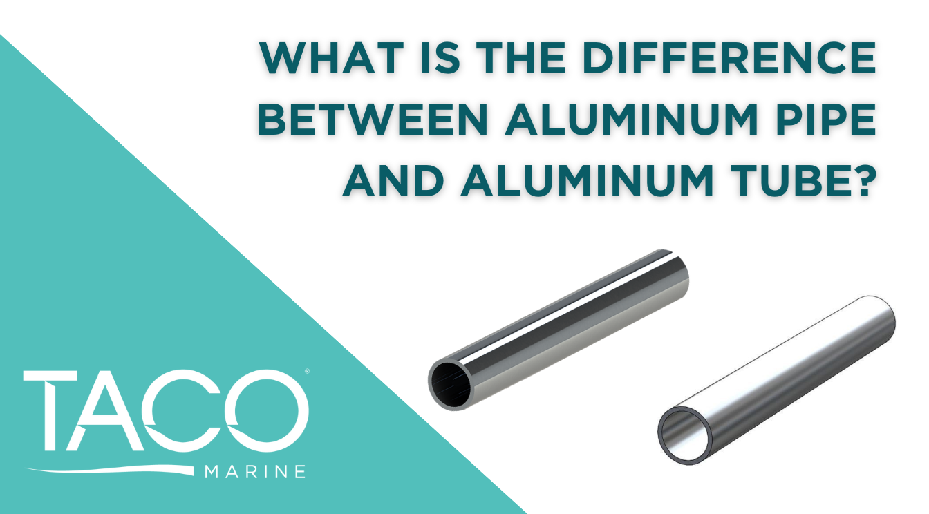 What is the difference between aluminum pipe and aluminum tube?