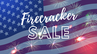 Firecracker 15% off 3-Day Sale!