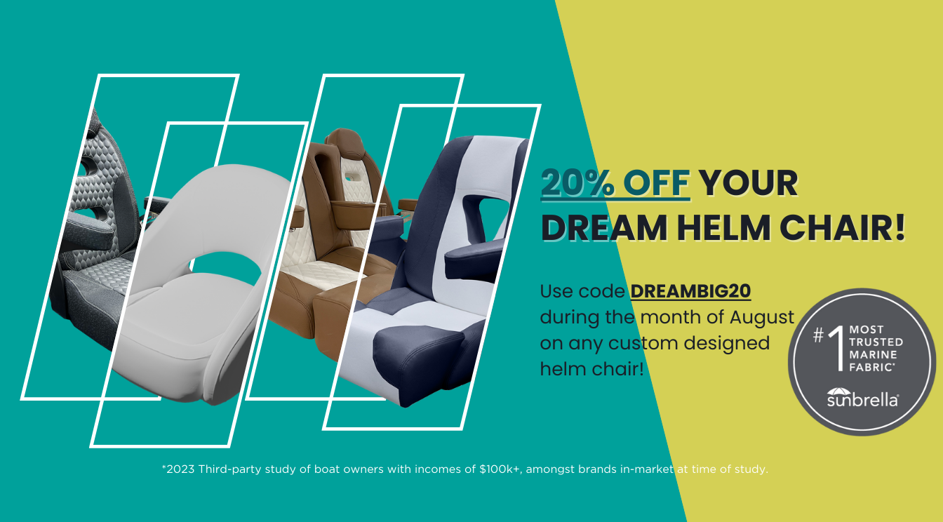 Dream Big! 20% OFF Custom Helm Chairs