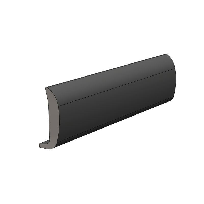 TACO Marine, trim and molding, vinyl molding, V25-0786, 13/16’’ x 5/16’’ Edge Moulding, render