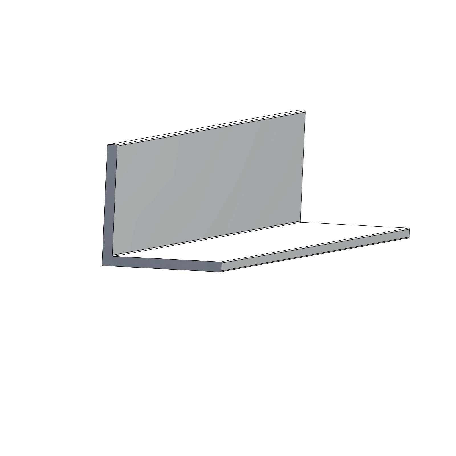 TACO Marine, trim and molding, aluminum molding, A50-0802, 3/4" X 3/4" X 1/16" ALUMINUM ANGLE, render