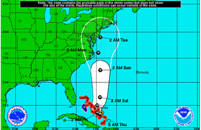 Hurricane Joaquin Update: Heading Towards East Coast