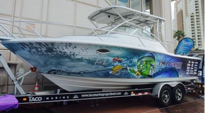 Thank You for Visiting the TACO Marine Project Boat at the Tampa Boat Show