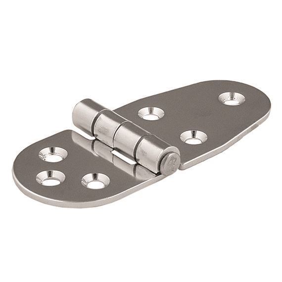 TACO Marine, pontoon store, pontoon deck hinges, H23-4000, S/S Heavy Gauge Hatch Hinge 3-3/4" X 1-1/2”, vector