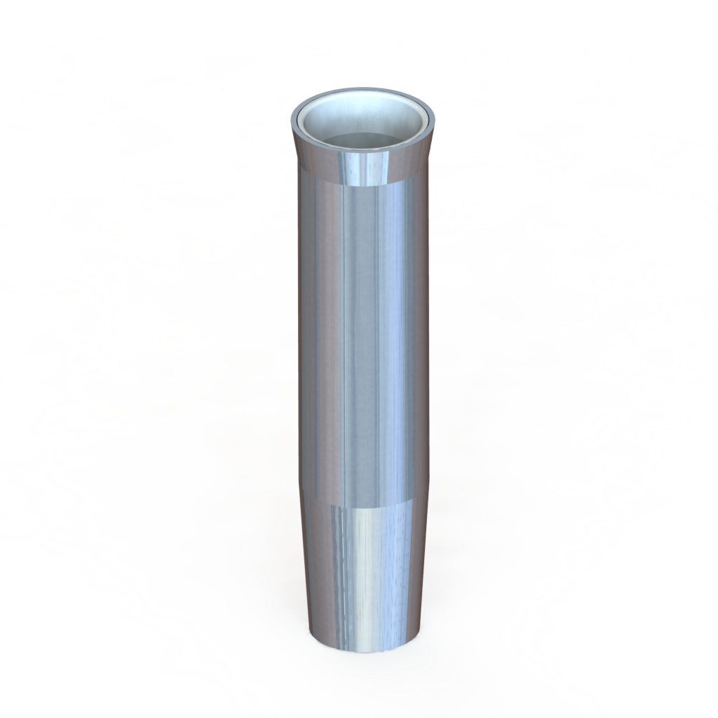 thumbnail image 2 of Marine City Aluminum Flared Weld-On White Vinyl Insert Fishing Rod Holder L 10 Dia 1 7 8 1 Pc 2 of 12