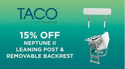 15% OFF the Neptune II Leaning Post & Backrest for a Limited Time!