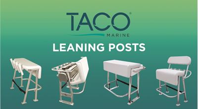 4 Leaning Posts by TACO Marine