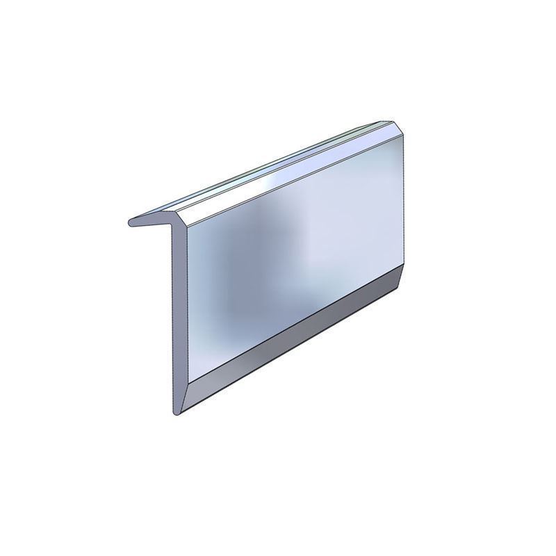 TACO Marine, trim and molding, aluminum molding, A50-0275TAL12D, 1/4" X 3/16" Aluminum Edge Molding, render