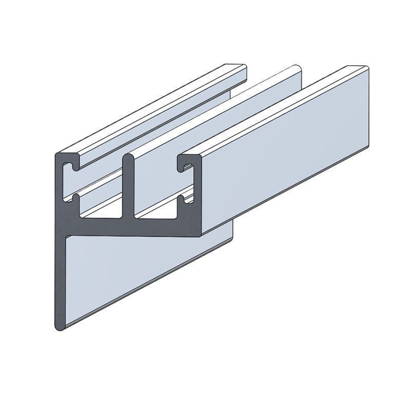 TACO Marine, canvas and shade, tracks and slides, A52-0084VEL12, Sliding Door Tracks, render