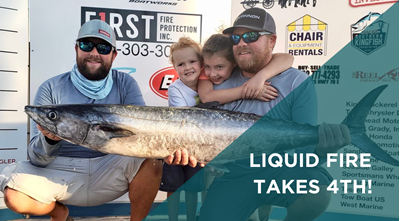 Liquid Fire Fishing Team Awarded 4th Place During Morehead City Open