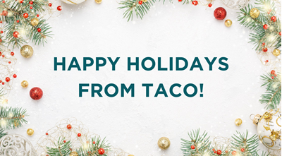 🎉Happy Holidays from TACO!