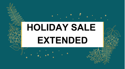 Holiday Sale - 15% off Everything!