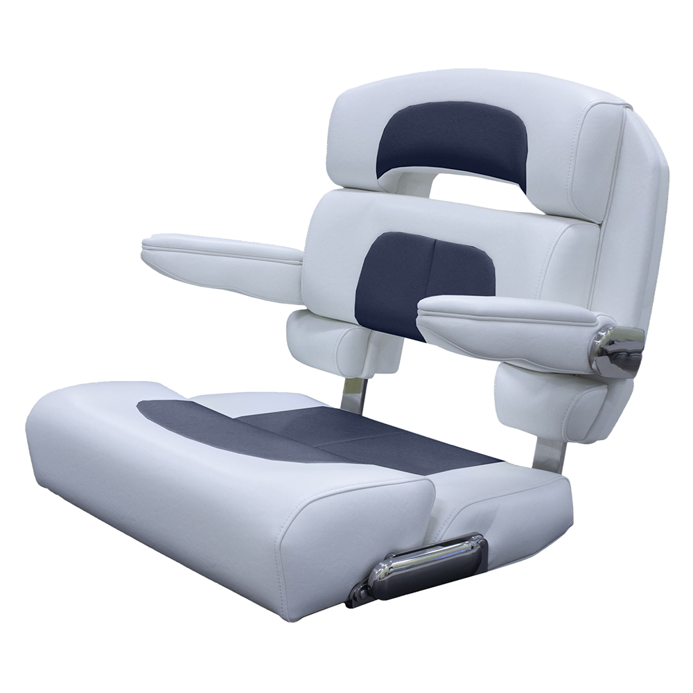 TACO Marine Custom Capri Deluxe Helm Chair, custom boat seat