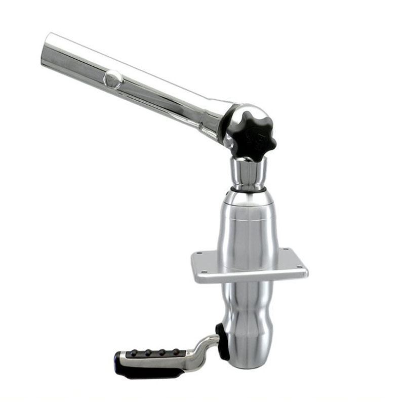 TACO Marine Reconditioned Grand Slam 2801 Outrigger Mount with 30º Offset Handle for 1-1/2" Outrigger Poles