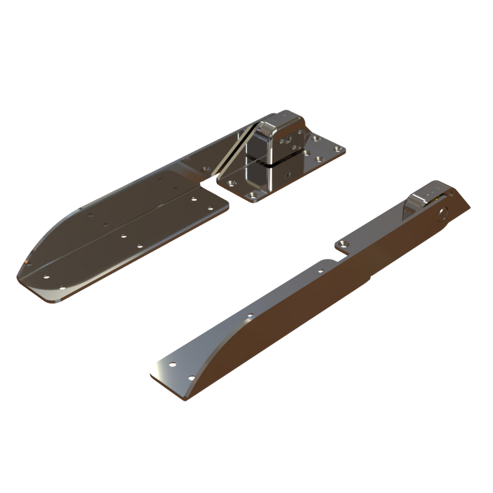 TACO Marine Command Ratchet Hinge 18-1/2" with hard stop