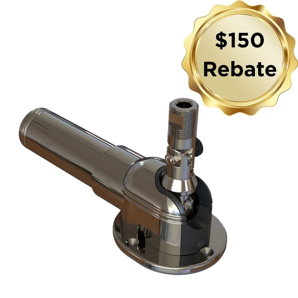 TACO Marine Grand Slam 860 Electric VHF Antenna Mount